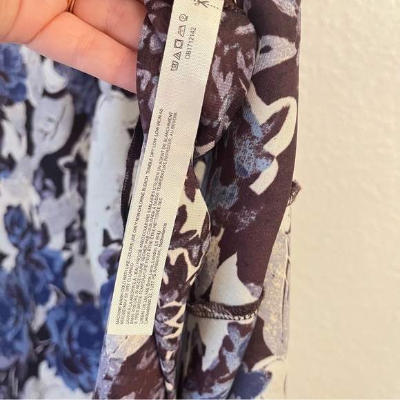 NWOT Free People Worth the Wait Floral Maxi Dress Dark Night XL Satin Slip - Picture 12 of 15